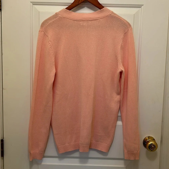 Charter Club sweater, pink, size M - Picture 7 of 8